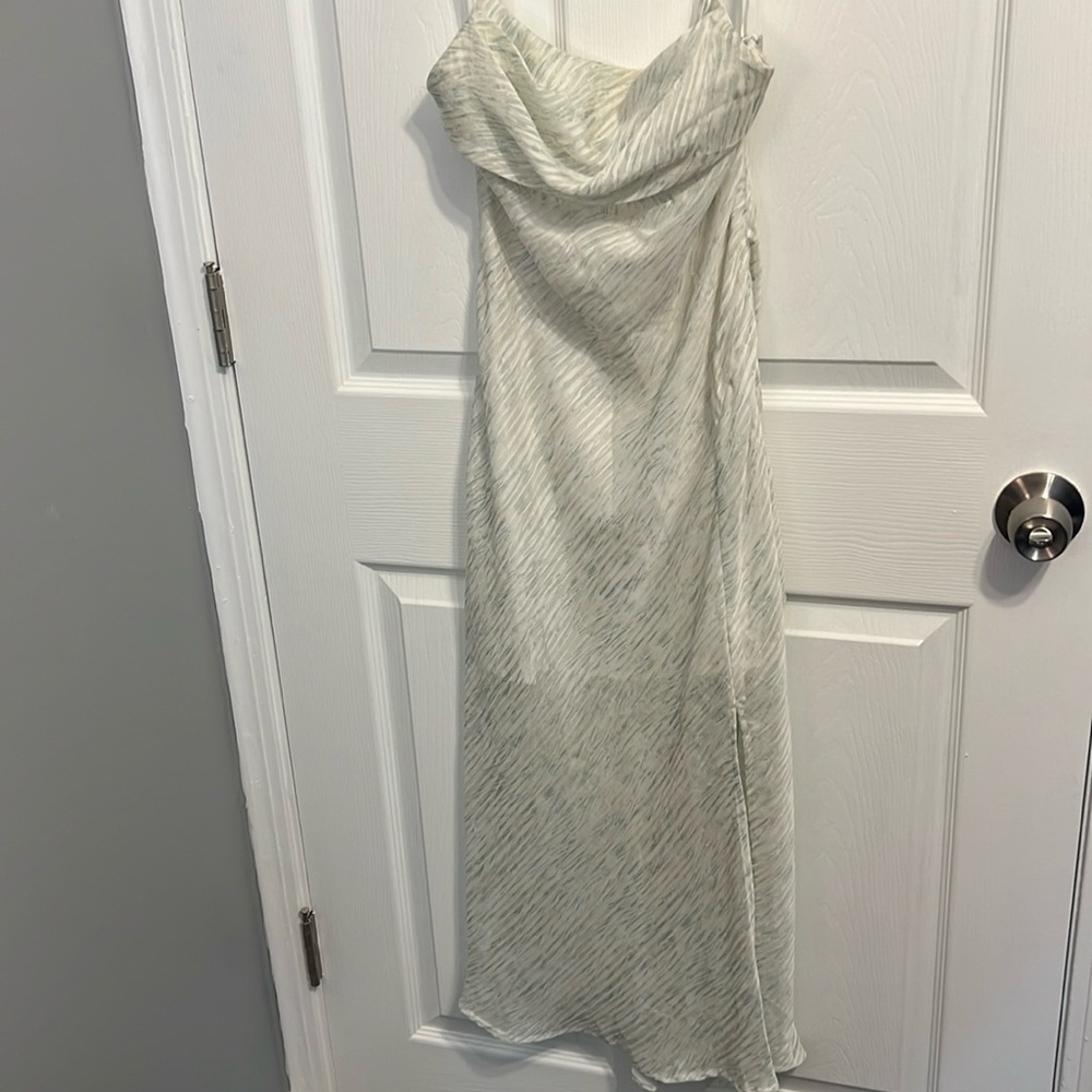 Beautiful cowl neckline dress